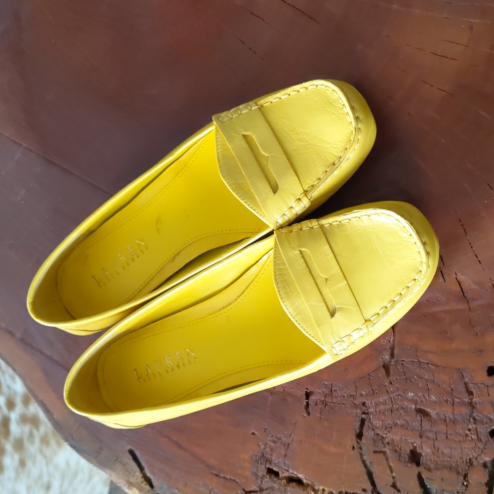 Ralph Lauren leather loafers, 7.5